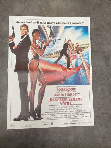 Affiche cinéma originale 1985 - affiche,