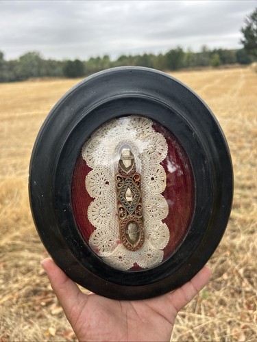 Ancien reliquaire médaillon - reliquaire,