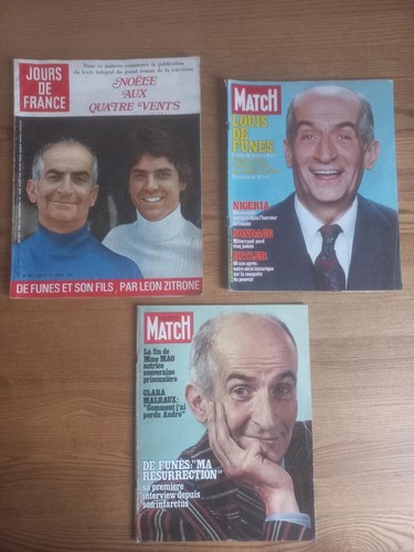 Lot revues louis - de, funes