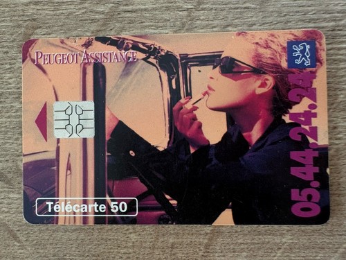 Télécarte unités peugeot - télécarte,