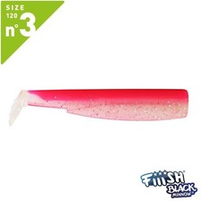 LEURRE FIIISH 3 corps Rose