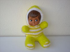 ANCIENNE ORIGINALE PETITE POUPEE AU CORPS SOUPLE DES ANNEES 70 A VOIR !