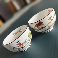 Tasse à thé japonaise scène de chasse Wedgwood du Japon