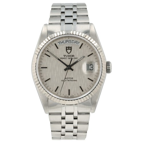 Tudor prince day date silver - prince, day-date