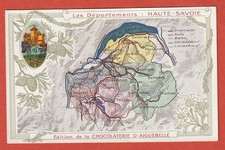 CPA -CHROMO -CHOCOLATERIE D'AIGUEBELLE - DEPARTEMENTS - HAUTE  SAVOIE