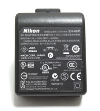 NIKON EH-68P ADAPTATEUR USB CHARGEUR OFFICIEL 5V APPAREIL PHOTO NUMERIQUE TESTE
