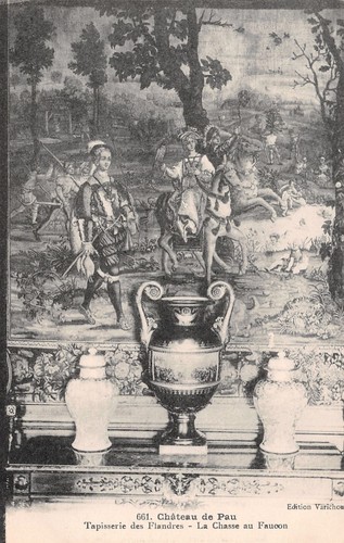 Pau teau tapisserie - le, ch�teau