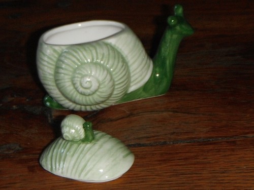 Moutardier porcelaine - , en