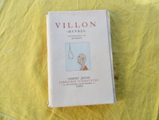 VILLON oeuvres - illustrations