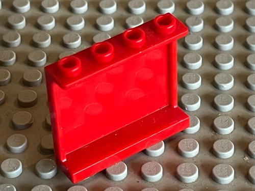 Lego red panel x 3 - panel,