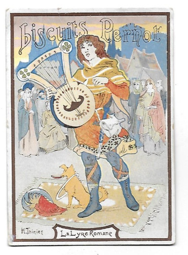 Ancien chromo publicitaire - chromo,