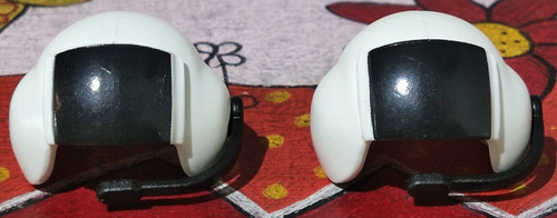 Playmobil casques blancs - casques,
