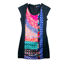 Desigual Robe Droite Femme M