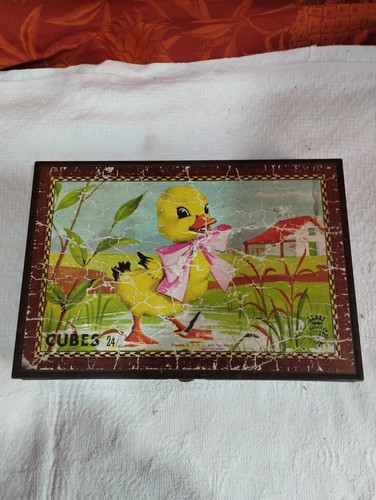 Vintage ancienne boite de 24 - ancienne,