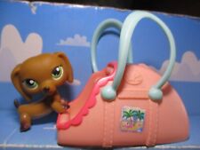 PETSHOP CHIEN TECKEL N°139 + ACCESSOIRE D'ORIGINE / AVEC AIMANT ROSE