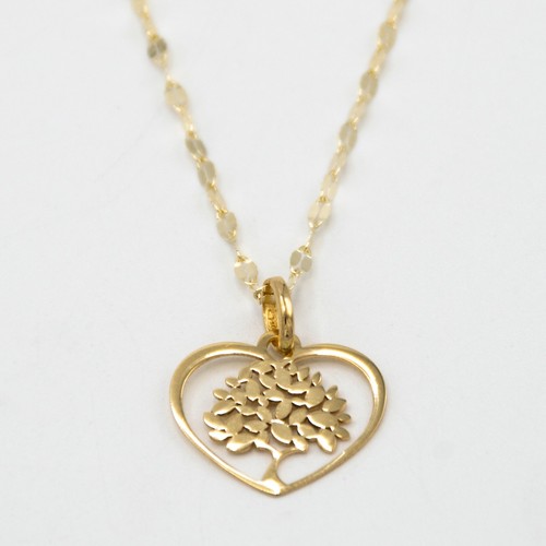 Collier jaune 18 carats - or,