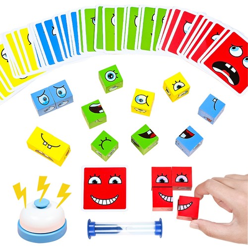 Cube bois puzzle - en, bois,