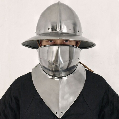 Armure médiévale bevor - médiévale,