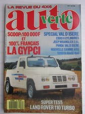 AUTO VERTE 4X4 N° 76 /GYPCI/EBRO 6cyl/WRANGLER/PANDA/gamme ARO/TOYOTA HIACE 4X4