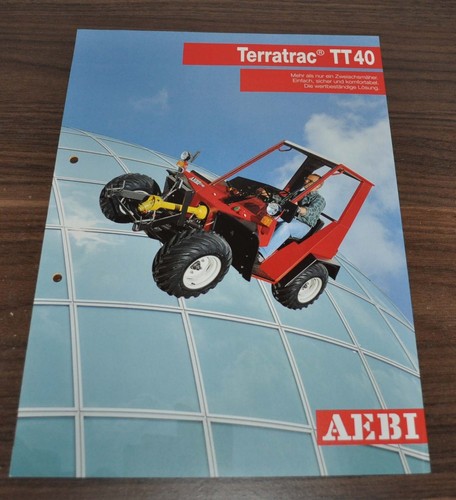 Aebi terratrac tt40 truck - tt40,