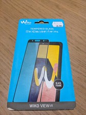 WIKO Officiel - Verre trémpé pour WIKO VIEW 2 Lite Tempered Glass Black Frame