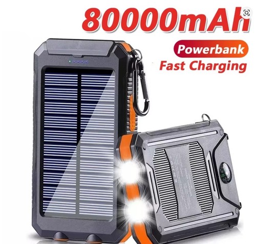 Batterie externe solaire - batterie,