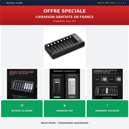 Powerowl chargeur piles - powerowl, de