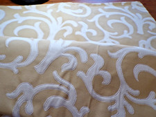 Vintage 1 Piece de tissu beige