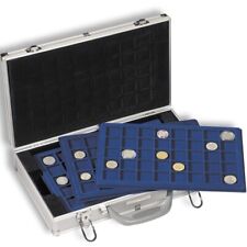 VALISE CARGO EN ALU 6 PLATEAUX pour 240 Monnaies 2 EURO SOUS CAPSULES 343105
