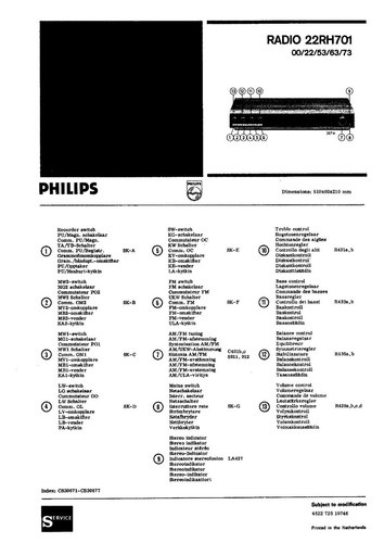 Service manuel instructions - service,
