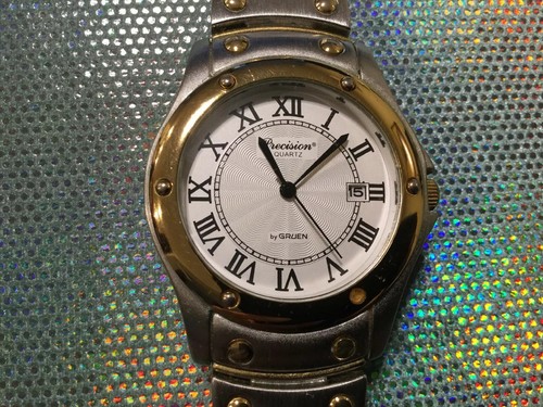 Gruen precision mens silver - mens,