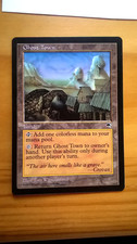 MTG Carte Magic Tempest Ghost Town LP