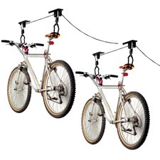 2X Vélo Lift Treuil Plafond