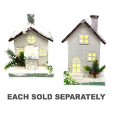 Cabane de Noël en rondins