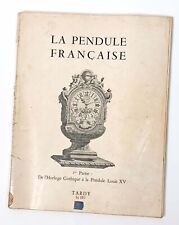 La pendule Française TARDY L'horloge Gothique à la Pendule Louis XV  1961