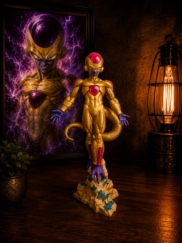 Figurine golden freezer - freezer, –