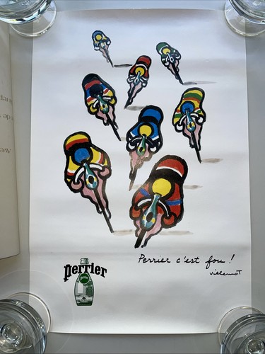 Affiche perrier par - affiche,
