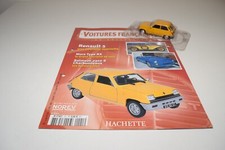 A40 1:43 HACHETTE NOREV RENAULT R5 R 5 TS JAUNE MIB +MAGAZINE