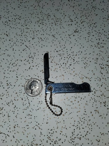 Vintage advertising keychain - advertising,