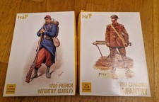 Lot de 2 boîtes complètes HäT – figurines 1/72 WWI