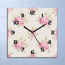 Horloge Murale Design En Verre