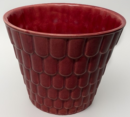 Rare petit cache pot - cache, rouge