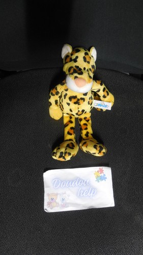 Doudou peluche tigre - tigre, léopard