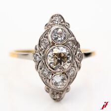 Bague Antique 585/14K Or Jaune