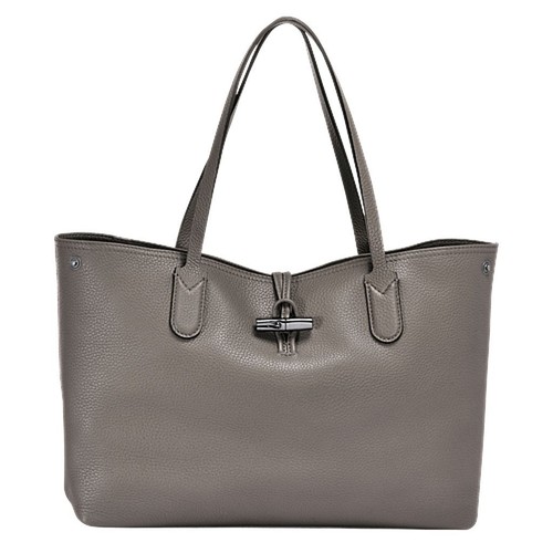 Longchamp grey tote roseau - longchamp,