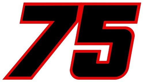 Sticker numero moto - sticker,