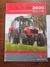 Prospectus Tracteurs Massey