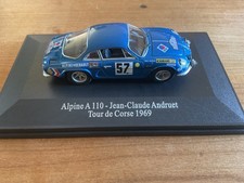 Alpine A110 voiture miniature
