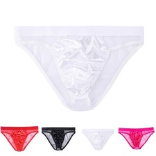 Culotte de bikini satin maille