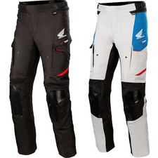 Alpinestars Andes V3 Drystar Honda Hommes Moto Pantalon Imperméable Touring